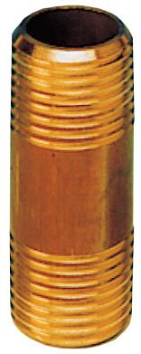 Allpa Brass Barrel Nipple, 3/4"X120mm, 2-Sides Outer Thread - 000530d 120 72dpi - 9000530D-120
