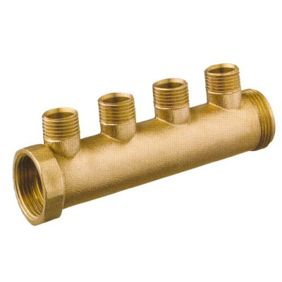 Allpa Brass Manifold, 3-Way, 3/4"X1/2" - 001007db 3 72dpi - 9001007DB-3