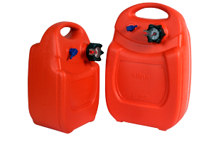 Allpa Plastic Outboard Fuel Tank 12l, With Reserve - 008010 01 72dpi - 9008010