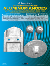 Allpa Magnesium Anode Kit, Alpha-1, Gen-I 1983-1990 - 017504m 72dpi - 9017504M