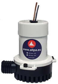 Allpa Midi Bilge Pump 50l/Min, 12v, 3a, Ø24 Mm-Hose Connection - 018405 72dpi - 9018405