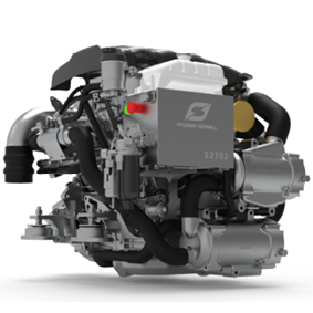 Hyundai Marine Diesel Engine S270j (Water Jet) Turbo & Intercooler, Bobtail, 270hp, 12v, Dynamo 150a - 023311 72dpi 1 - 9023311