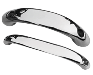 Allpa Stainless Steel Handle, L=170mm, H=40mm, M8-Mounting - 024310gp - 9024310