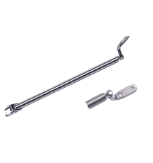 Stainless steel hatch spring opening stay
