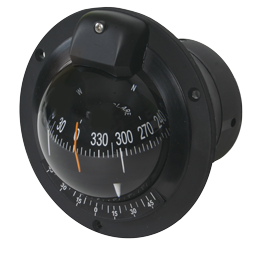 Allpa Compass Model 'Adventure', Bulkhead Mount Compass, 12v, Dial Ø80mm/5°, With Clinometer - 035220 72dpi - 9035220