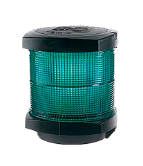 Hella Serie 2984 Signaallamp, 12v/25w, 360°, Bsh-2nm, Black Housing With Green Lens - 041167 72dpi - 9041167