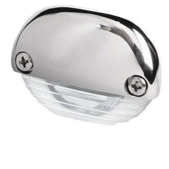 Hella Easy Fit Courtesy Light, White With Stainles Steel Moon - 041422 - 9041422