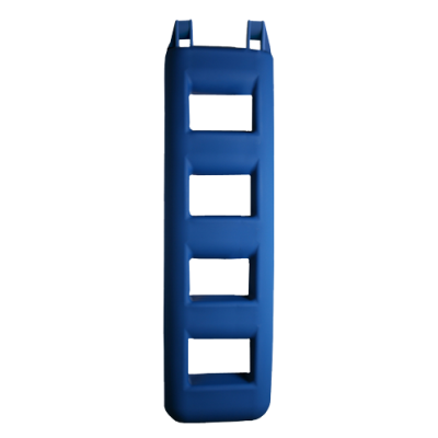 Allpa Ladder Fender 4-Steps, 250x120x950m, 5kg, Blue - 059703 - 9059703
