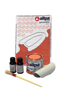 Allpa 2-Components Repair Kit For Pvc-Boats, Light Grey - 061100 - 9061100