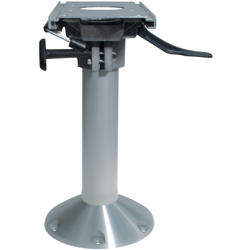 Allpa Aluminum Mainstay 'Heavy Duty' Pedestal (360° Swivel + Lock) With Slide, Base Ø229mm - 069101 72dpi - 9069101