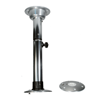 Allpa 'Twist Lock' Table Pedestal W/Post, Base & Plug Cover - 069150 72dpi 1 - 9069150