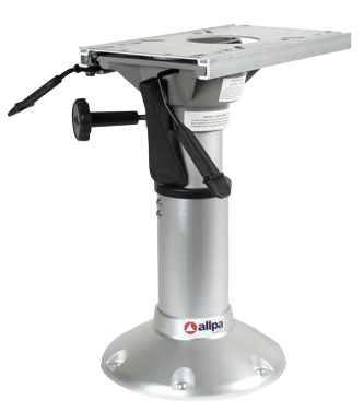 Allpa Mainstay Adjustable Pedestal, H=228-305mm, 360° Swivel, Base Ø229mm - 069190 72dpi - 9069938