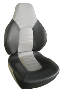 Allpa Folding Boat Chair Model 'Fish Pro', Black/Grey - 069260 72dpi - 9069260