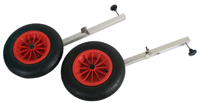 Allpa Stainless Steel Launching Wheels Set, Type 'Ibis', Removable - 069305 72dpi - 9069305