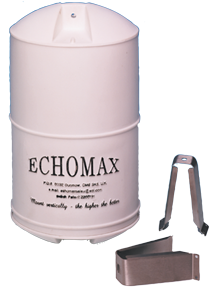 Allpa Echomax Em230 Midi Radar Reflector With Stainless Steel Mast Brackets, White - 070411 72dpi - 9070411