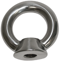 Allpa Stainless Steel Eye Nut, A=33mm, B=36mm, C=8mm, D=8mm - 078720 72dpi - 9078720