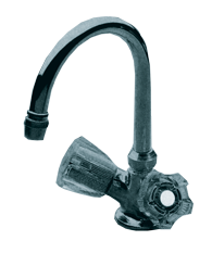 Allpa Chromed Plated 2-Control Mixer Tap With Swivel, 12mm-Swivel, Connection 3/8" - 081003 72dpi - 9081003