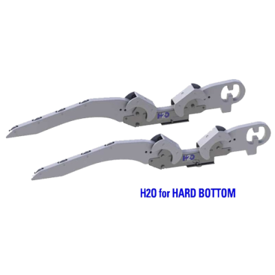 Hurley H2o Davit System 10" Mount Hard Bottom With Foot Plate To Permanently Mount To Swim Platform - 084625 72dpi - 9084625