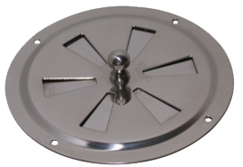 Allpa Stainless Steel Butterfly Vent With Turntable, Ø102mm - 098145 72dpi - 9098145