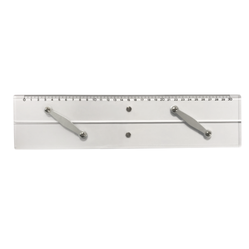Allpa Plexiglass Parallel Ruler, L=300mm - 139043 - 139043
