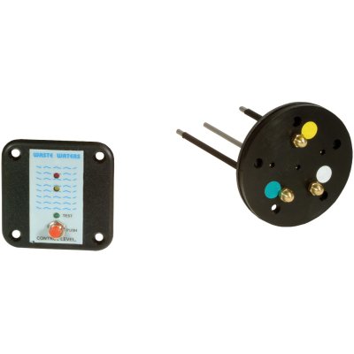 Allpa Control Panel 12v/24v, With Tank Sender, 62x62mm, With Led-Indication For 3/4-Tank & Fulll - 259251 72dpi - 259251