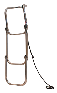 Allpa 3-Step Stainless Steel Folding Bathing Ladder For Inflatable Boat - 269055 - 269055