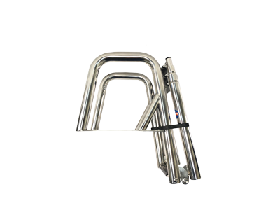 Allpa Stainless Steel Telescopic Bathing Ladder 'Cruiser' For Transform Platform; 3+1 Oval Steps - 269800 2 72dpi - 269800