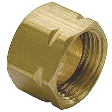 Single Tube Nut With Compression Ring For 3/8" Outer Thread - 280327 - 74280327