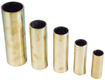 Allpa Neoprene Propeller Shaft Bearing (Brass) Ø45mm, Outer Size 2-3/8", L=7" - 408045 72dpi - 408045
