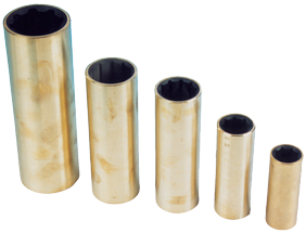 Allpa Neoprene Propeller Shaft Bearing (Brass) 3-3/4", Outer Size 4-1/2", L=15" - 418022 72dpi - 418022