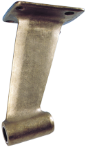Allpa Bronze Shaft Strut With Straight Mounting Flange, For Propeller Shaft Ø25mm - 468125 72dpi - 468125