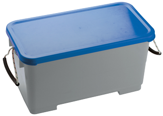 Allpa Battery Box 270x520x270mm (Boxsize)2x70ah Polypropylene-Fuel & Acid Proof Box - 480060 - 480060