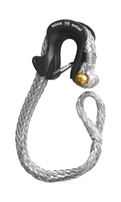 Antal Aluminum Low Friction Hook (With Snap Hook), Swl 1500kg, Loop Breaking Load 4500kg - 54hk12 72dpi - 54HK12