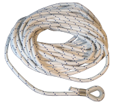 Allpa Polyester Braided Anchor Rope, 8mm, 30m (Breaking Load 800kg) - 60830000 72dpi - 60830000