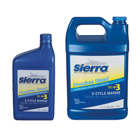 Sierra Engine Oil "Blue" Premium Tc3-W3, 946ml, For Outboards 2-Takt - 641895002 samen - 641895002