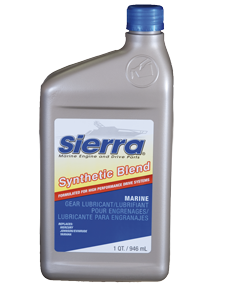 Sierra Synthetic Lower Unit Gear Lube, 283.5gr/296ml (Tube), For Outboards & Sterndrives - 641896500 72dpi - 641896500