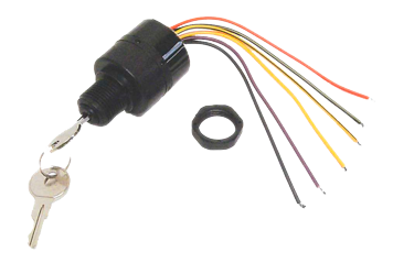 Sierra Polyester Ignition Switch, 3 Magneto, Off-Run-Start (Continuous), Max Wall Thickness 16mm, 6-Wires - 64mp41070 72dpi - 64MP41070