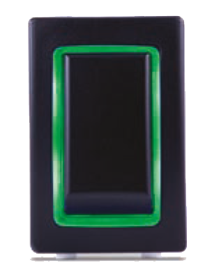 Sierra Waterproof (Ip68) Halo Permanently Lit Switch; Led Green, Spst, On-Off - 64rk40610g 72dpi 1 - 64RK40610G