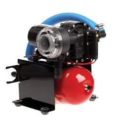 Johnson Pump Aqua Jet Uno Water Pressure System Wps 3.5, 12v/100w, 13l/Min, Max. 2.8bar, Steel Tank 2l - 66101340801 72dpi - 66101340801