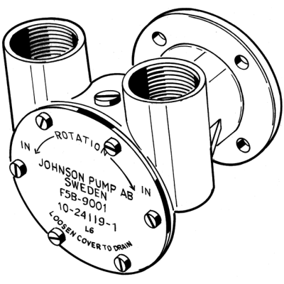 Johnson Pump Self-Priming Bronze Cooling-Impeller Pump F5b-9 (Vetus) - 6610351001 72dpi - 6610351001