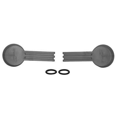 Goïot Cristal Plastic Pair Of Outside Handles, Without Mounting Kit - 73101687 - 73101687