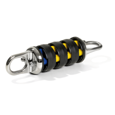 Mooring shock absorber 10 x 44cm for boats 20-25 tons, max. working load 14000kg, breaking load 27000kg - 9081265 72dpi - 9081265
