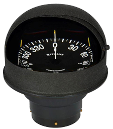 Ritchie Compass 'Globemaster Fd-500-Eb', 12/24/32v, Flush Mount, Ø127mm/2 Of 5°, Black (Sail) - Fd 500 eb - 9067373