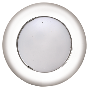 Allpa Plastic Led Ceiling Light With White Polycarbonate Housing, Ø77.2mm, Built-In, 12v/2,2w, Led 6x 5ø, Warm White - L4400658 72dpi - L4400658