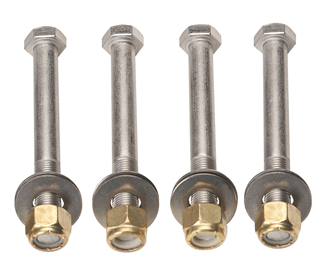 Seastar Ss Bolts, Brass Nylock Nuts And Ss Washers, 1/2"-13 Unc X 6-1/2" L (165mm) For Hydraulic Jackplates - Ma oth dk6145 72dpi - DK6165