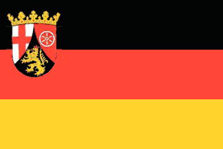 Allpa Rheinland-Pfalz Flag 20x30cm - Rp2030 72dpi - RP2030