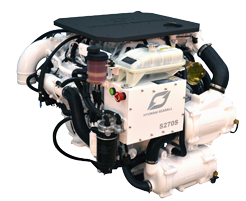 Hyundai Marine diesel engine S270S TURBO & intercooler, bobtail , 270hp, 12V, dynamo 150A - S270 12 - 9023341