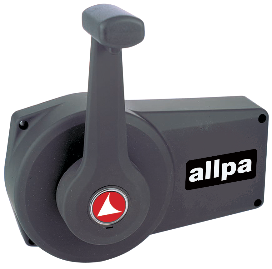 Dual Action Side Mount Control A89, Black, With Interlock