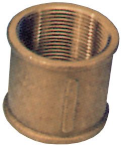 Brass Straight Coupling Female, 1/2" - 000270c 72dpi - 9000270C
