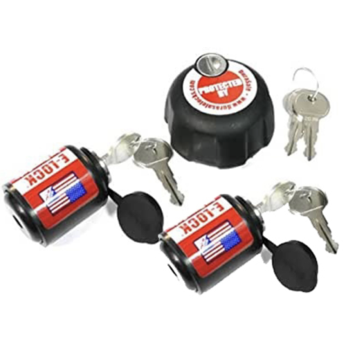 DuraSafe Combo EL6-2 - 2x E-Lock / RAM mount C ball, equal-locking - 00171004 1 - 900171004